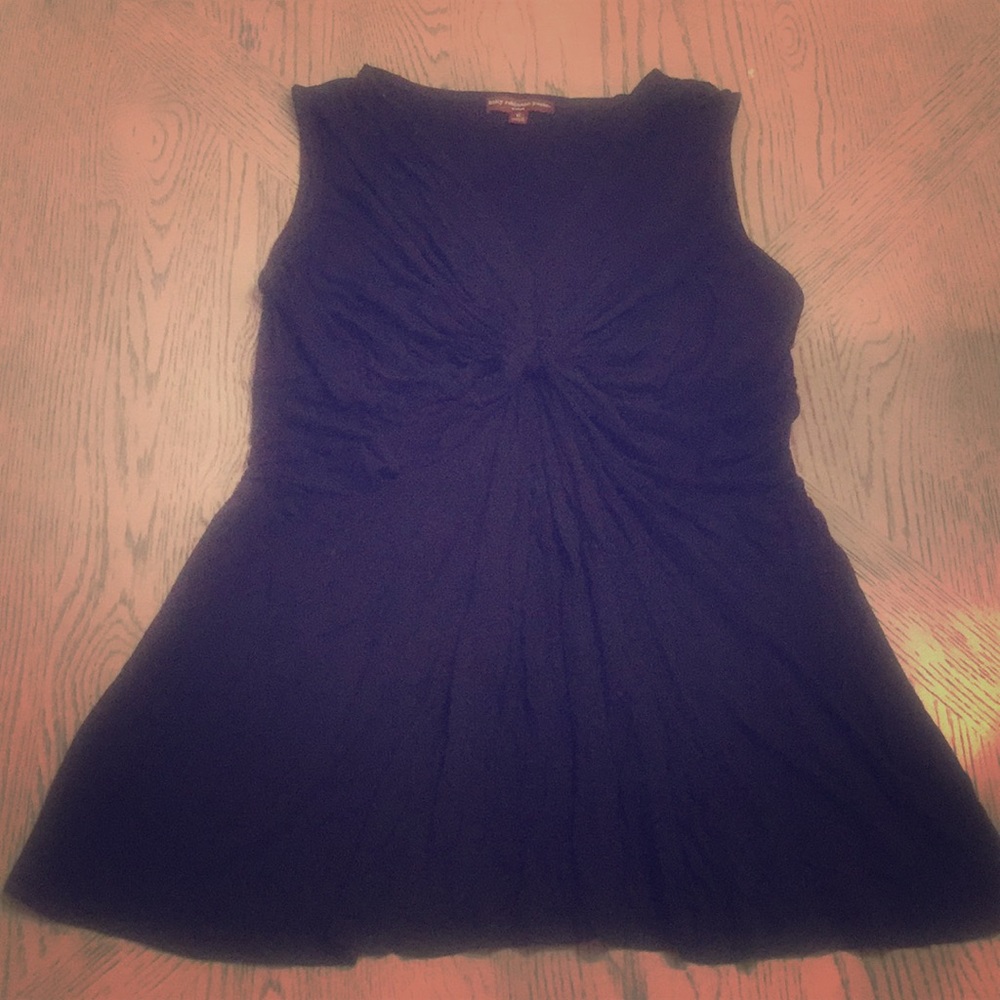 Black Holly Robinson Peete sleeveless shirt- Sz 1x